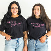 House Of Confidence Unisex T-shirts, Women's Racerback Tank Top and V-Neck